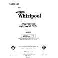 WHIRLPOOL MW8400XL2 Parts Catalog WHIRLPOOL MW8400XL2 Parts Catalog