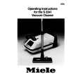 MIELE S234 Owners Manual MIELE S234 Owners Manual