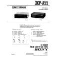 SONY XCPA55 Service Manual SONY XCPA55 Service Manual