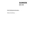 ZANKER ZKD 2336 Owners Manual ZANKER ZKD 2336 Owners Manual
