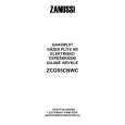 ZANUSSI ZCG55CNWC Owners Manual ZANUSSI ZCG55CNWC Owners Manual