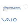 SONY PCV-LX2 VAIO Software Manual SONY PCV-LX2 VAIO Software Manual