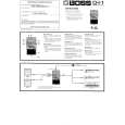 BOSS CH-1 Owners Manual BOSS CH-1 Owners Manual