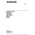 ZANKER GZ60 Owners Manual ZANKER GZ60 Owners Manual