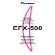 PIONEER REDEFX500 Owners Manual PIONEER REDEFX500 Owners Manual