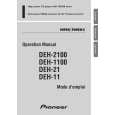 PIONEER DEH-21 Owners Manual PIONEER DEH-21 Owners Manual