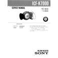 SONY ICFK7000 Service Manual SONY ICFK7000 Service Manual