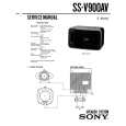 SONY SSV900AV Service Manual SONY SSV900AV Service Manual