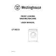 WESTINGHOUSE LF652D Owners Manual WESTINGHOUSE LF652D Owners Manual