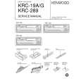 KENWOOD KRC289 Service Manual KENWOOD KRC289 Service Manual