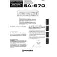 PIONEER SA970 Owners Manual PIONEER SA970 Owners Manual