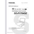 TOSHIBA SD-P1704SE Service Manual TOSHIBA SD-P1704SE Service Manual