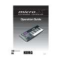 KORG MICROX Owners Manual KORG MICROX Owners Manual