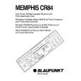 BLAUPUNKT MEMPHIS CR84 Owners Manual BLAUPUNKT MEMPHIS CR84 Owners Manual