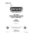 WHIRLPOOL FGP355VL3 Parts Catalog WHIRLPOOL FGP355VL3 Parts Catalog