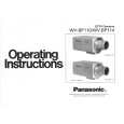 PANASONIC WVBP110 Owners Manual PANASONIC WVBP110 Owners Manual