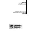 ARTHUR MARTIN ELECTROLUX V6598MPN1M.PYROVI Owners Manual ARTHUR MARTIN ELECTROLUX V6598MPN1M.PYROVI Owners Manual