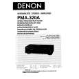 DENON PMA-320A Owners Manual DENON PMA-320A Owners Manual