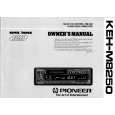 PIONEER KEHM8250 Owners Manual PIONEER KEHM8250 Owners Manual