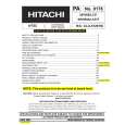 HITACHI 50V500 Owners Manual HITACHI 50V500 Owners Manual