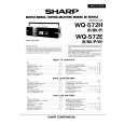 SHARP WQ572H/E Service Manual SHARP WQ572H/E Service Manual