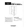 PIONEER CB-K950 Owners Manual PIONEER CB-K950 Owners Manual