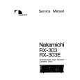 NAKAMICHI RX-303 Service Manual NAKAMICHI RX-303 Service Manual