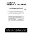 ALPINE CDE7824W Service Manual ALPINE CDE7824W Service Manual