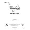 WHIRLPOOL AC0802XS0 Parts Catalog WHIRLPOOL AC0802XS0 Parts Catalog