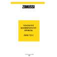 ZANUSSI ZHM753IN Owners Manual ZANUSSI ZHM753IN Owners Manual