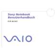 SONY PCG-NV205 VAIO Owners Manual SONY PCG-NV205 VAIO Owners Manual