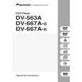 PIONEER DV-563A Owners Manual PIONEER DV-563A Owners Manual