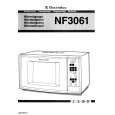ELECTROLUX NF3061 Owners Manual ELECTROLUX NF3061 Owners Manual