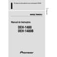 PIONEER DEH-1480B/XBR/ES Owners Manual PIONEER DEH-1480B/XBR/ES Owners Manual