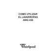 WHIRLPOOL AWG 458/WP Owners Manual WHIRLPOOL AWG 458/WP Owners Manual