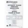 WHIRLPOOL FA3690 Owners Manual WHIRLPOOL FA3690 Owners Manual