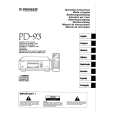 PIONEER PD93 Owners Manual PIONEER PD93 Owners Manual
