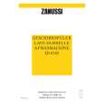 ZANUSSI ID6345B Owners Manual ZANUSSI ID6345B Owners Manual