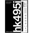 HARMAN KARDON HK495I Owners Manual HARMAN KARDON HK495I Owners Manual