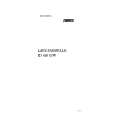 ZANUSSI ID416N Owners Manual ZANUSSI ID416N Owners Manual