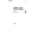 SONY HMD-V200 Owners Manual SONY HMD-V200 Owners Manual