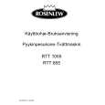 ROSENLEW RTT1055 Owners Manual ROSENLEW RTT1055 Owners Manual
