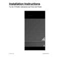 WHIRLPOOL DU018DWJX0 Installation Manual WHIRLPOOL DU018DWJX0 Installation Manual