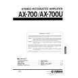 YAMAHA AX700 Service Manual YAMAHA AX700 Service Manual