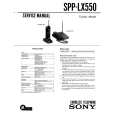 SONY SPPLX550 Service Manual SONY SPPLX550 Service Manual