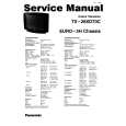 PANASONIC TX25D70C Service Manual PANASONIC TX25D70C Service Manual