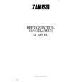 ZANUSSI ZF22/9RD Owners Manual ZANUSSI ZF22/9RD Owners Manual