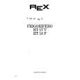 REX-ELECTROLUX RT17T Owners Manual REX-ELECTROLUX RT17T Owners Manual