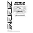 ZOOM MRS-8 Owners Manual ZOOM MRS-8 Owners Manual