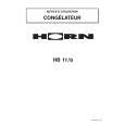 HORN HB11 Owners Manual HORN HB11 Owners Manual